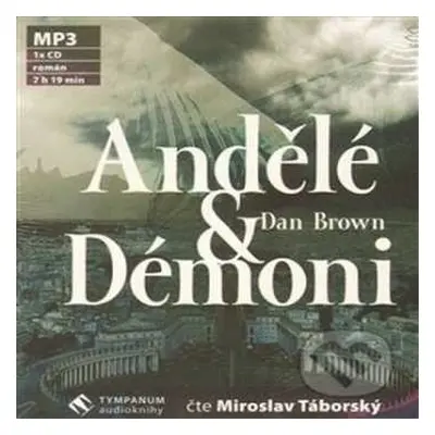 CD Miroslav Táborský: Brown: Andělé a démoni (MP3-CD)