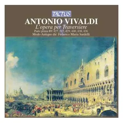 CD Antonio Vivaldi: Concerti Per Flauto Traversiere Ed Archi