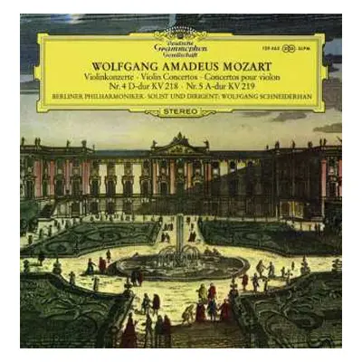 LP Wolfgang Amadeus Mozart: Violinkonzerte Nr.4 & 5