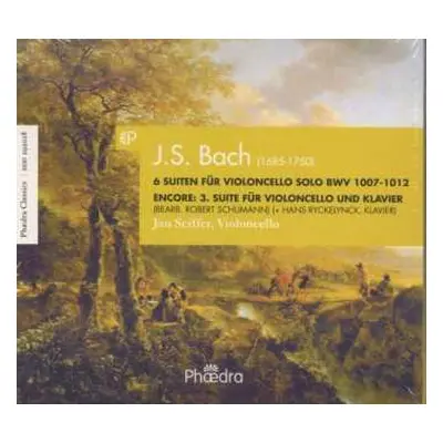 2CD Johann Sebastian Bach: 6 Suites für Violoncello