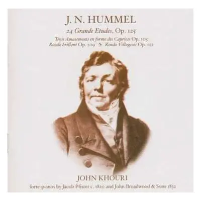 CD Johann Nepomuk Hummel: Etüden Op.125 Nr.1-24