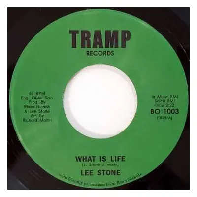 SP Lee Stone: What Is Life