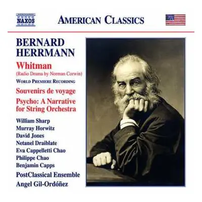 CD Bernard Herrmann: Whitman