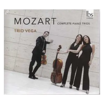 2CD Wolfgang Amadeus Mozart: Klaviertrios Nr.1-5