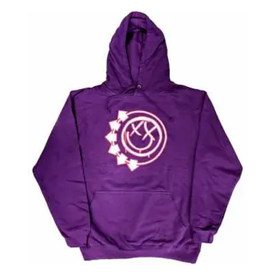 Blink-182 Unisex Pullover Hoodie: Six Arrow Smiley (medium) M