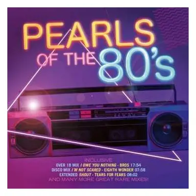 2CD Various: Pearls Of The 80s: The Rare And Long Versions