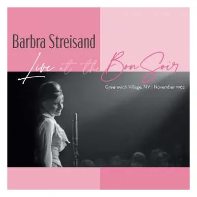 CD Barbra Streisand: Live at The Bon Soir