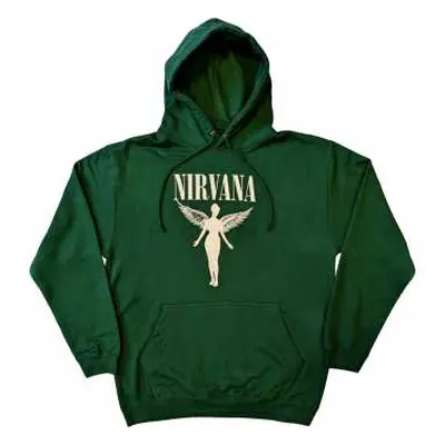 Nirvana Unisex Pullover Hoodie: Angelic Mono (x-large) XL