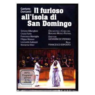 DVD Gaetano Donizetti: Il Furioso All'isola Di San Domingo