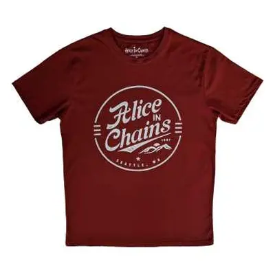 Alice In Chains Unisex T-shirt: Circle Emblem (small) S