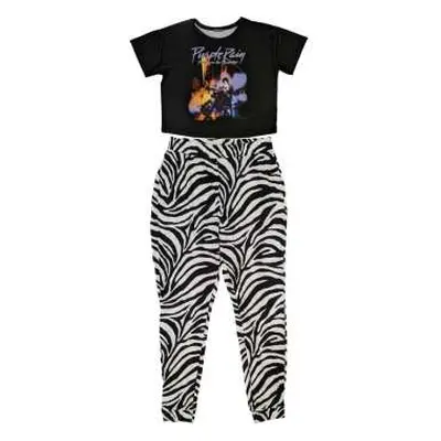 Prince Ladies Pyjamas: Purple Rain (medium) M