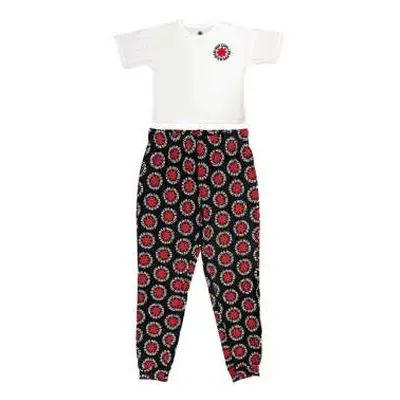 Red Hot Chili Peppers Ladies Pyjamas: Classic Asterisk (small) S