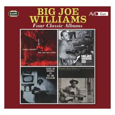 2CD Big Joe Williams: Four Classic Albums