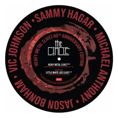 LP Sammy Hagar & The Circle: Heavy Metal [Live] 40th Anniversary Edition LTD | PIC