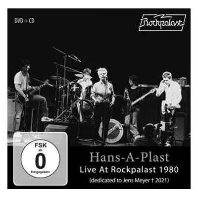 CD/DVD Hans-A-Plast: Live At Rockpalast 1980 (Dedicated To Jens Meyer † 2021)