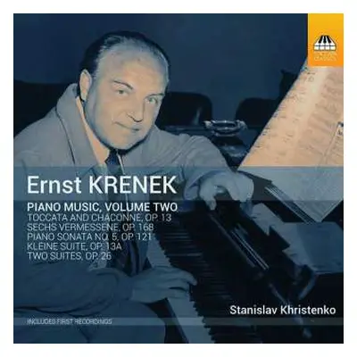 CD Ernst Krenek: Piano Music, Volume Two