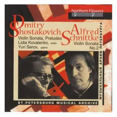 CD Dmitri Schostakowitsch: Sonate Für Violine & Klavier Op.134