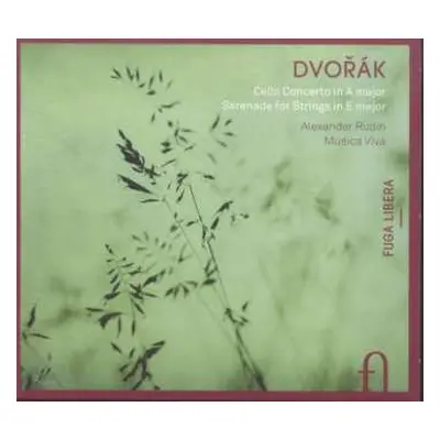 CD Antonín Dvořák: Cello Concerto In A Major : Serenade For Strings In E Major