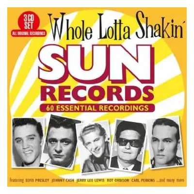 3CD Various: Sun Records - Whole Lotta Shakin' - 60 Essential Recordings