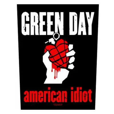 Zádová Nášivka American Idiot