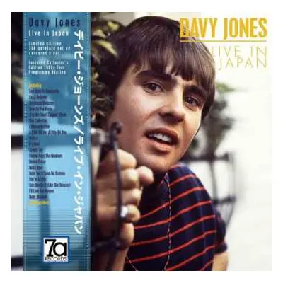 3LP Davy Jones: Live In Japan