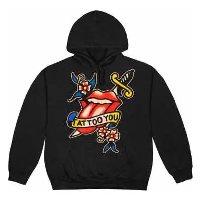 The Rolling Stones Unisex Pullover Hoodie: Tattoo You Lick (large) L