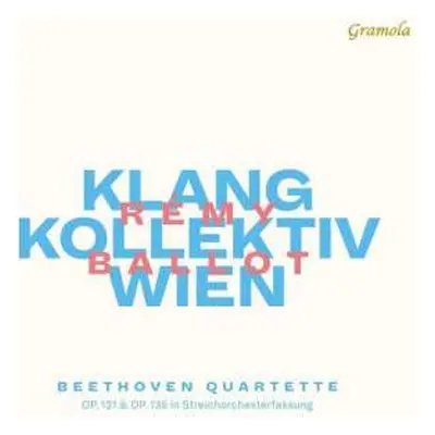 CD Ludwig van Beethoven: Streichquartette Nr. 14 & 16 (orchester-fassung)