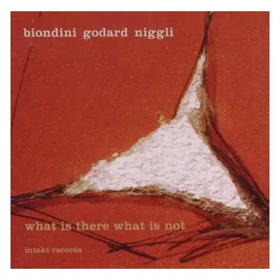 CD Luciano Biondini: What Is There What Is Not