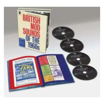 4CD Various: British Mod Sounds Of The 1960s LTD