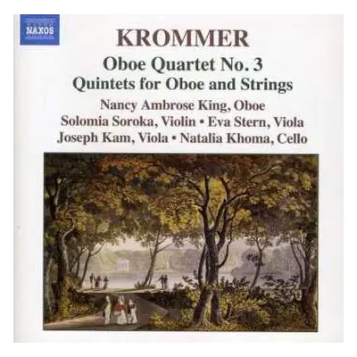 CD Franz Krommer: Oboenquartett Nr.3