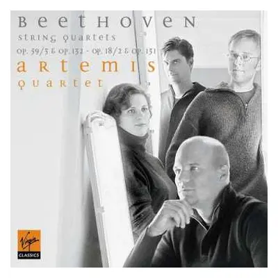 2CD Ludwig van Beethoven: String Quartets Op. 59/3 & Op. 132 – Op. 18/2 / Op. 131