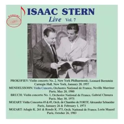 2CD Isaac Stern: Live Vol.7