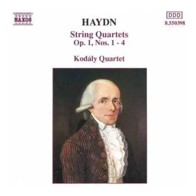 CD Joseph Haydn: String Quartets Op. 1, Nos. 1 - 4