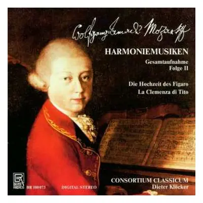 CD Wolfgang Amadeus Mozart: Die Harmoniemusiken Vol.2