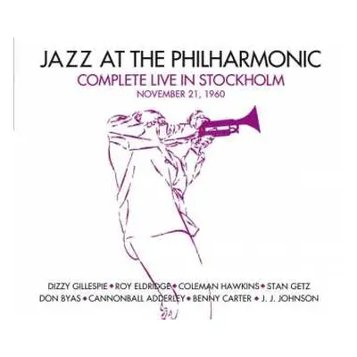 3CD Jazz At The Philharmonic: Complete Live In Stockholm November 21, 1960