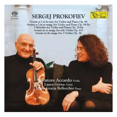 2SACD Sergei Prokofiev: Sonatas for Violin and Piano