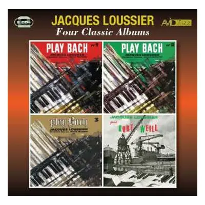 2CD Jacques Loussier Trio: Four Classic Albums