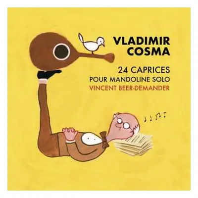 CD Vladimir Cosma: 24 Caprices Pour Mandoline Solo