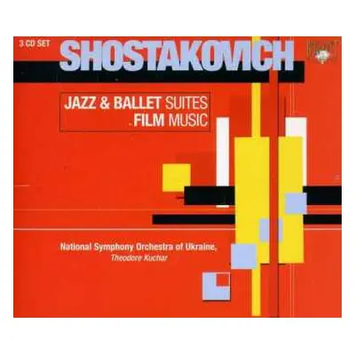 3CD Dmitri Shostakovich: Jazz & Ballet Suites • Film Music