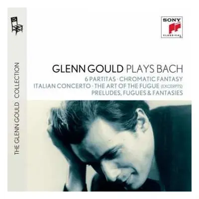 4CD Johann Sebastian Bach: Glenn Gould Plays Bach: 6 Partitas ・Chromatic Fantasy ・Italian Concer