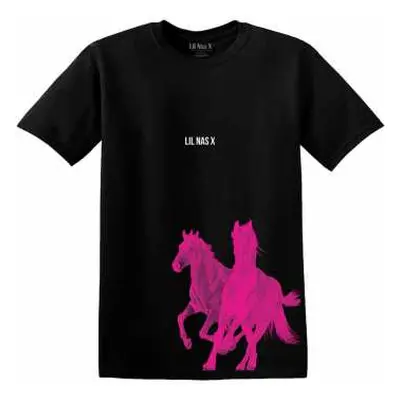 Tričko Pink Horses L