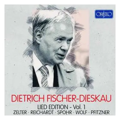 5CD Karl Friedrich Zelter: Dietrich Fischer-dieskau - Lied Edition Vol.1