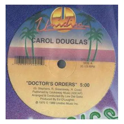 LP Carol Douglas: Doctor's Orders / I Want To Stay With You