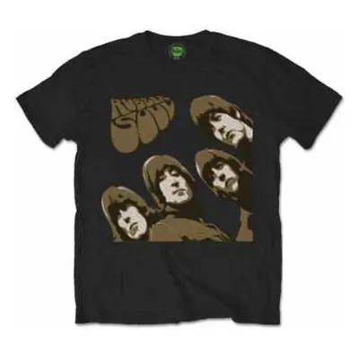 The Beatles Unisex T-shirt: Rubber Soul Sketch (medium) M