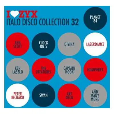 2CD Various: I Love ZYX Italo Disco Collection 32