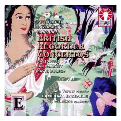 CD Hans Gal: British Recorder Concertos