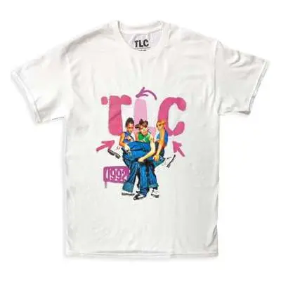 Tlc Unisex T-shirt: Kicking Group (xx-large) XXL