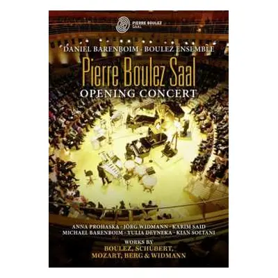 DVD Pierre Boulez: Pierre Boulez Saal - Opening Concert