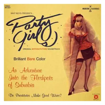 LP The Whit Boyd Combo: Party Girls (Original Motion Picture Soundtrack) CLR