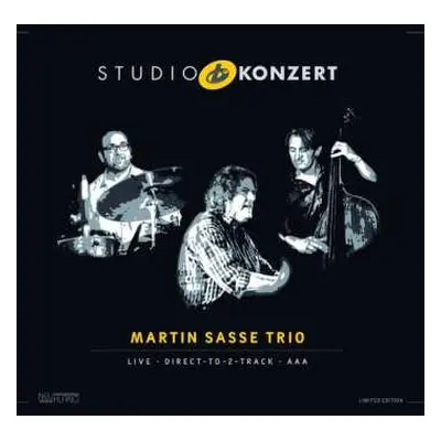 LP Martin Sasse Trio: Studio Konzert LTD | NUM